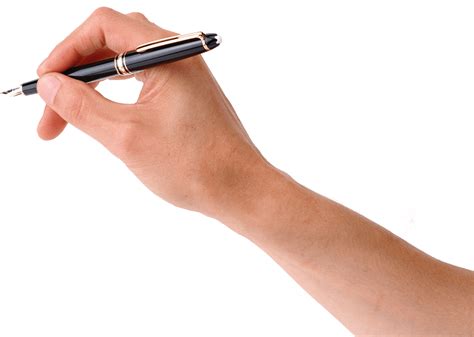 Download Pen In Hand Png Image HQ PNG Image | FreePNGImg