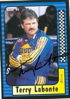 Terry Labonte Racing Memorabilia, Signed & Autographed