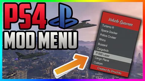 GTA 5 Online: "PS4 Mod Menu" + DOWNLOAD - "PS4 Mod Menu" Showcase (GTA 5 Mods) - YouTube