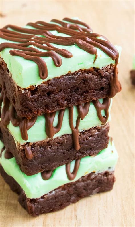 Chocolate Mint Brownies - CakeWhiz