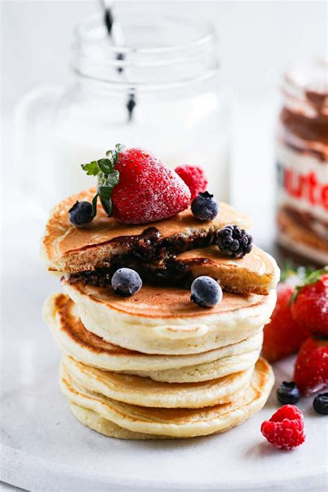 Nutella Pancakes Recipe