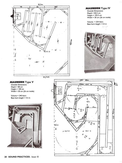 Afbeeldingsresultaat voor single driver horn speaker plans | Speaker ...