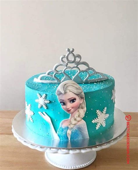 50 Disneys Elsa Cake Design (Cake Idea) - October 2019 | Frozen birthday cake, Frozen birthday ...