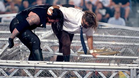 Image - Mankind vs The Undertaker Hell in a Cell Match King of the Ring ...