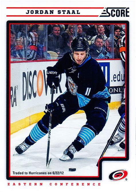 Jordan Staal - Player's cards since 2005 - 2013 | penguins-hockey-cards.com