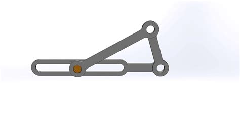 Slider Crank Mechanism with Higher Order Pair - YouTube