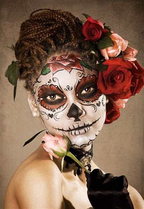 30 Breathtaking Catrina Halloween Makeup Ideas - Ohh My My