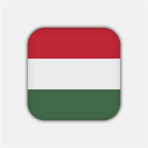 Hungary flag, official colors. Vector illustration. 10794297 Vector Art ...