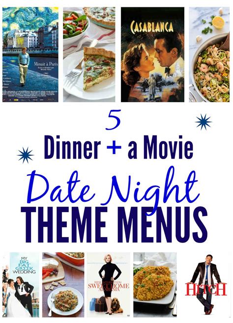 5 Dinner and a Movie Date Night Theme Menus | Well Plated by Erin