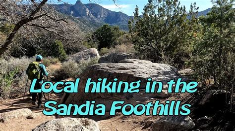 Local hiking in the Sandia Foothills | Alburquerque New Mexico | Spring ...