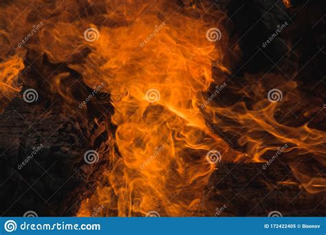 Fire close up background stock image. Image of campfire - 172422405