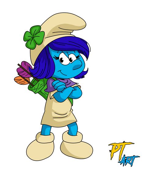 Smurfstorm (HD Artwork) The Smurfs by PlatinumShrineArt on DeviantArt