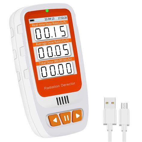 Upgraded Geiger Counter Nuclear Radiation Detector, Personal Radiation ...