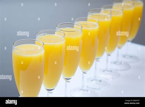 bucks fizz drink Stock Photo - Alamy