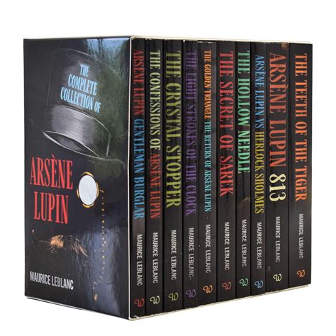 The Complete Collection of Arsène Lupin 10 Books Box Set by Maurice Le ...