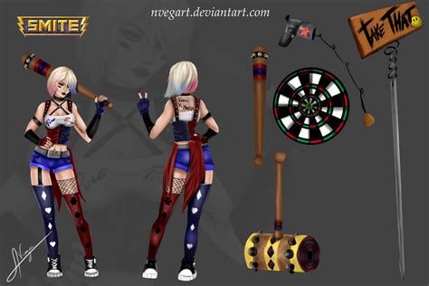 [SMITE] CONCEPT SKIN Bellona Quinn by nVegart on DeviantArt