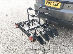 Halfords Exodus Towbar Mounted 4 Bike Cycle Carrier