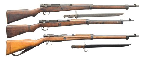 Lot - 3 WW2 JAPANESE TYPE 99 LAST DITCH RIFLES W/ LATE