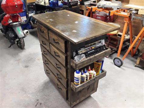 wood working storage cart. - RYOBI Nation Projects