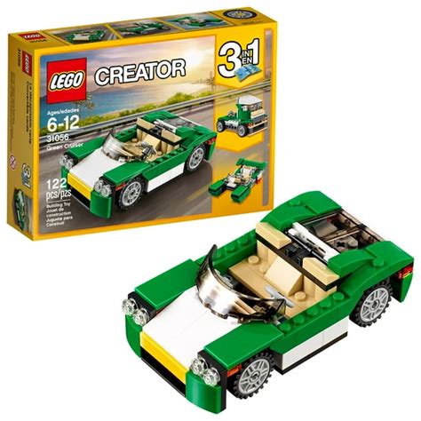 LEGO Creator 3in1 Green Cruiser 31056 (122 Pieces) - Walmart.com ...