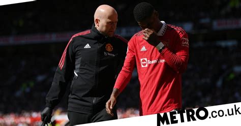 Man Utd issue injury update on Marcus Rashford ahead of Europa League ...