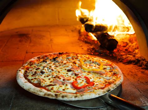 Cook outside AND stay warm with a wood fired pizza oven!