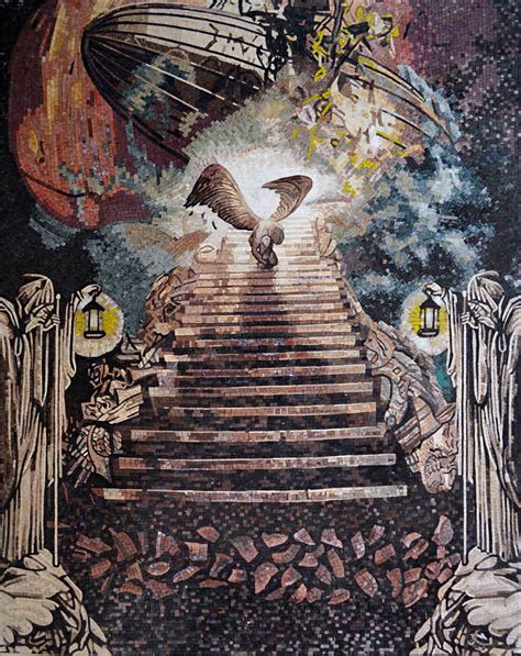 Mosaic Designs - Stairway To Heaven | Signs-Logos | Mozaico | Zeppelin art, Led zeppelin art ...