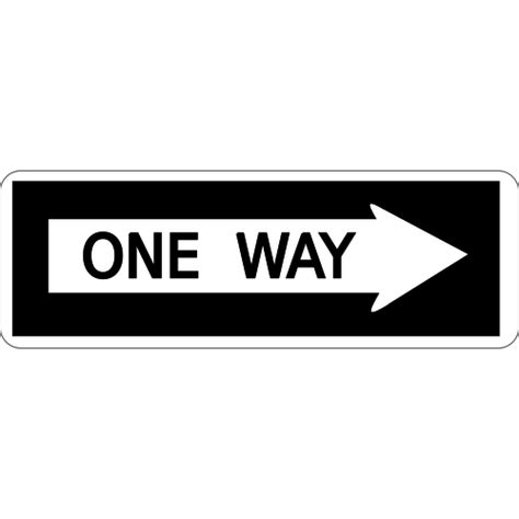 One Way Sign Vector at Vectorified.com | Collection of One Way Sign ...