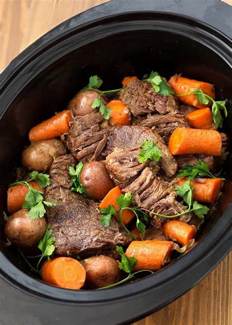 Healthy Slow Cooker Recipes: Slow Cooker Pot Roast