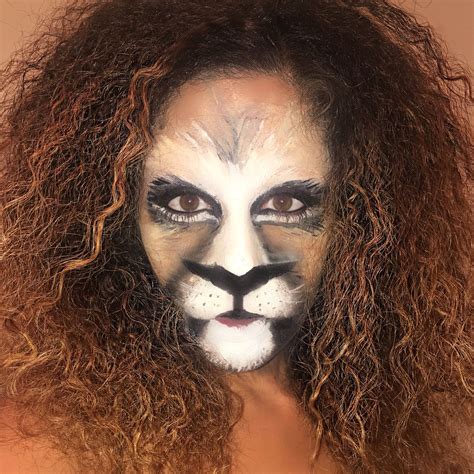 Lion Makeup | Lion makeup, Lion face paint, Halloween costumes makeup