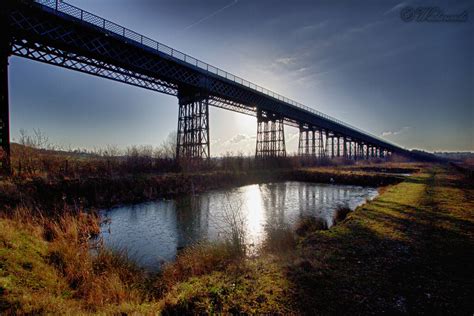 bennerley viaduct Setting Sun | This wrought iron lattice wo… | Flickr