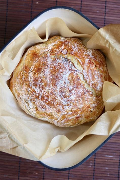 Easy No Knead Bread (Best Artisan Bread Ever!) - The Cheeky Chickpea