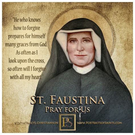 Happy Feast Day Saint Mary Faustina Kowalska 1905... - Portraits of Saints