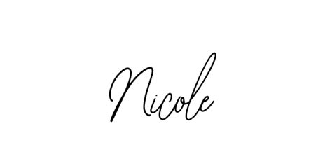 94+ Nicole Name Signature Style Ideas | Super Name Signature