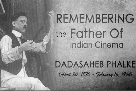 Fondly Remembering Dadasaheb Phalke! - | Remember, Today in history, Cinema