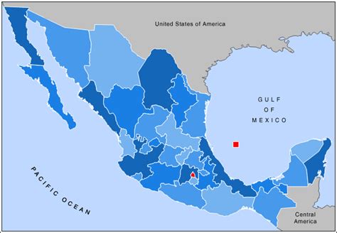 Subdivisões do México – Wikipédia, a enciclopédia livre