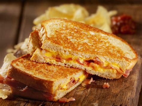 Grilled Cheese with Bacon | Tulkoff Food Products