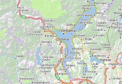 MICHELIN Stresa map - ViaMichelin