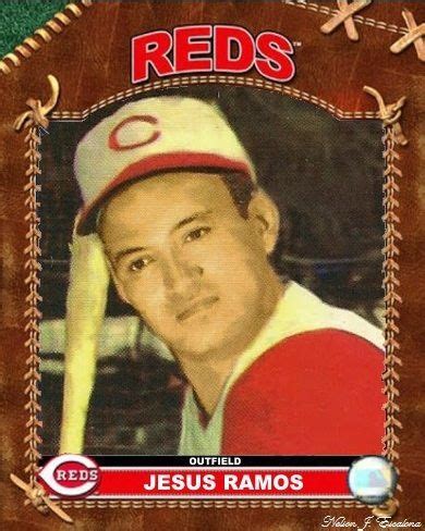 Jesús Chucho Ramos Outfielders | Baseball cards, Cincinnati reds, Sports cards