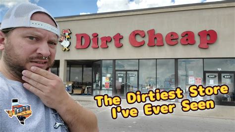 Dirt Cheap - Stephenville, TX *The Dirtiest Store I've Ever Seen* - YouTube