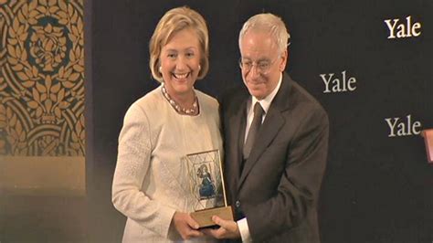 Hillary Clinton Accepts Award at Yale – NBC Connecticut