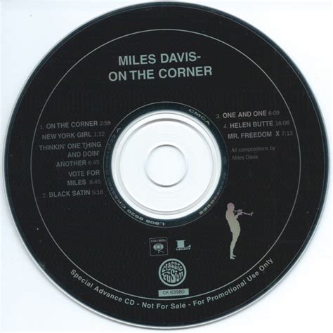 Miles Davis – On The Corner (2000, CD) - Discogs