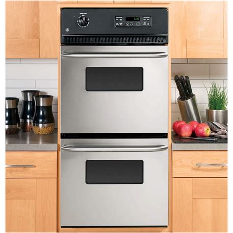 GE 24" Built-In Double Electric Wall Oven Stainless Steel JRP28SKSS ...