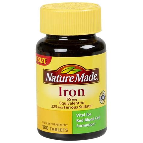 Nature Made Iron Tablets | Blain's Farm & Fleet