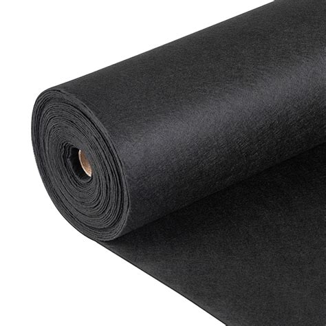 VEVORbrand Geotextile Landscape Fabric, 6ft x 100ft 8 oz Non-woven PP Drainage Fabric with 350N ...