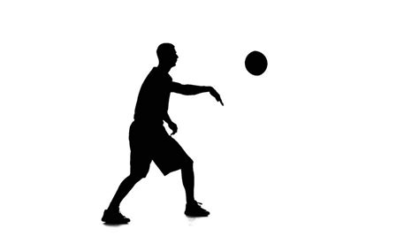 Basketball Moves And Stuffing The Ball Under His Foot. Side View ...