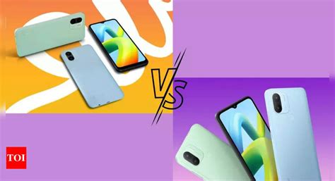 Redmi: Redmi A1+ vs Redmi A1: How the two Redmi budget smartphones compare - Times of India