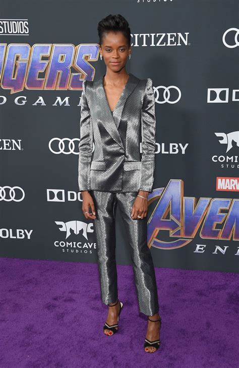 Letitia Wright – “Avengers: Endgame” Premiere in LA • CelebMafia