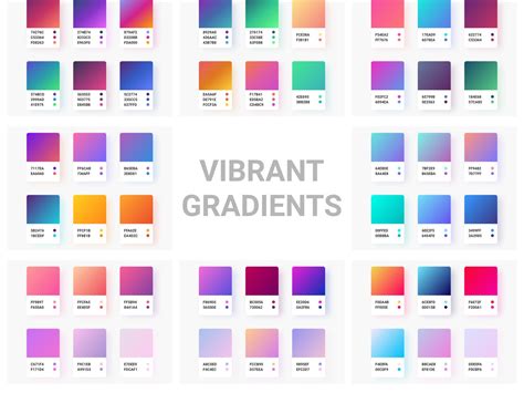 √ Gradient Hex Code