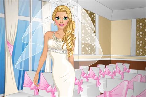 Barbie Wedding Day Dress Up Game for Girls - Free Online